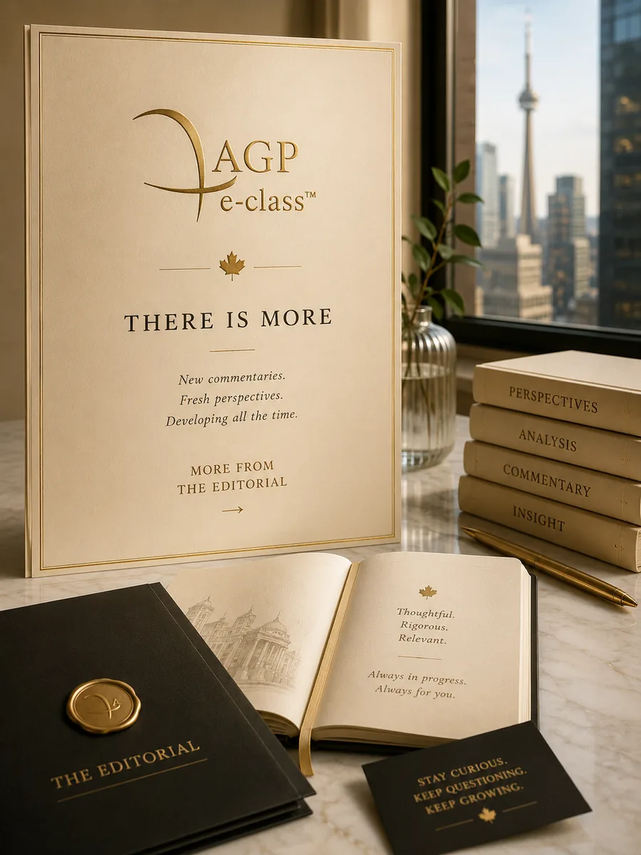 More from the AGP e-class Editorial