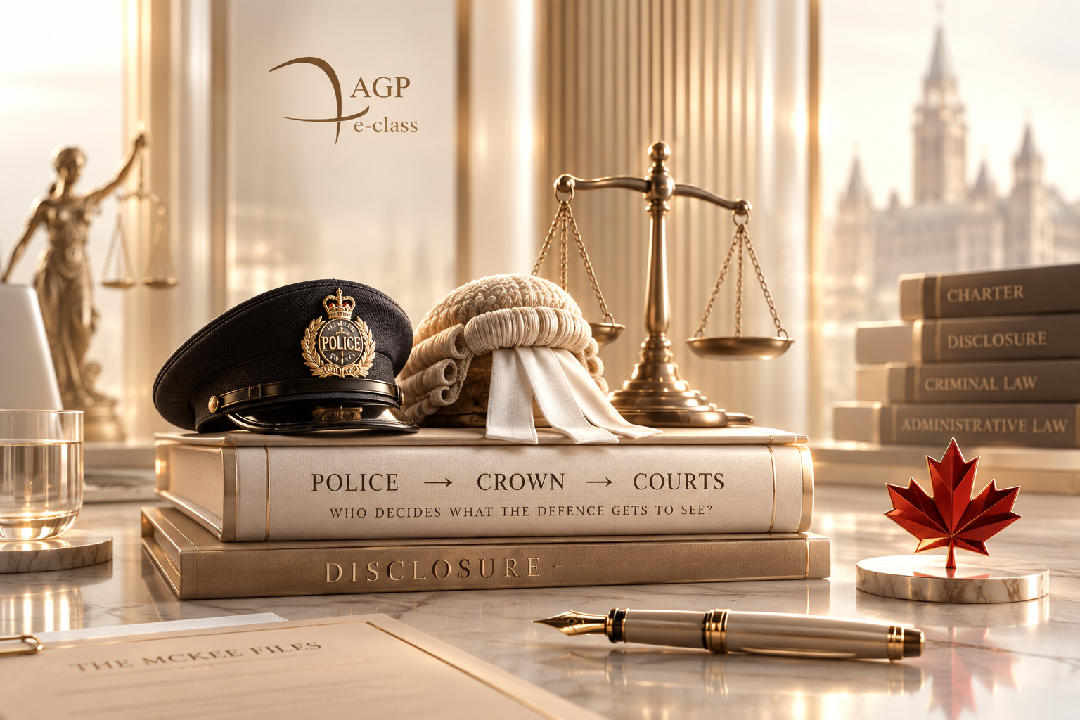 The McKee Files | Episode 5: Who Decides What the Defence Gets to See? | AGP e-class™